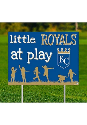 Kansas City Royals Little Fans at Play Yard Sign - Blue