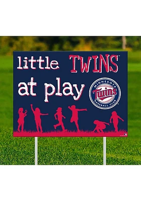 Minnesota Twins Little Fans at Play Yard Sign - Blue