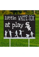 Chicago White Sox Little Fans at Play Yard Sign - Black