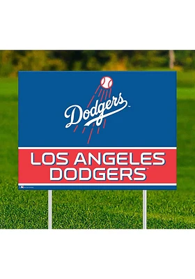 Los Angeles Dodgers Team Yard Sign - Blue