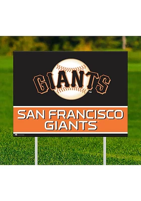 San Francisco Giants Team Yard Sign - Orange