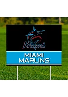 Miami Marlins Team Yard Sign - Blue