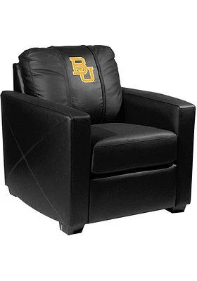 Baylor Bears Faux Leather Club Desk Chair - Black