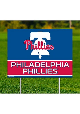 Philadelphia Phillies Team Yard Sign - Red