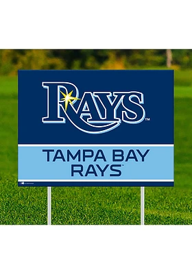 Tampa Bay Rays Team Yard Sign - Blue