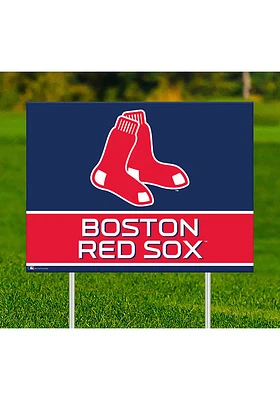 Boston Red Sox Team Yard Sign - Red