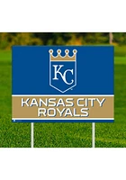 Kansas City Royals Team Yard Sign - Blue