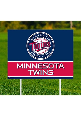 Minnesota Twins Team Yard Sign - Blue