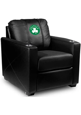 Boston Celtics Faux Leather Club Desk Chair - Black