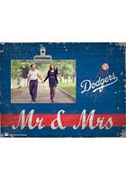 Los Angeles Dodgers Mr and Mrs Clip Picture Frame