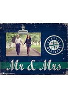 Seattle Mariners Mr and Mrs Clip Picture Frame