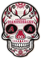 Arizona Diamondbacks 12 Inch Sugar Skull Sign