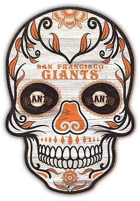 San Francisco Giants 12 Inch Sugar Skull Sign