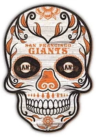 San Francisco Giants 12 Inch Sugar Skull Sign