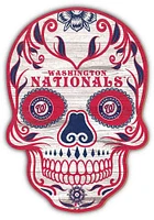 Washington Nationals 12 Inch Sugar Skull Sign