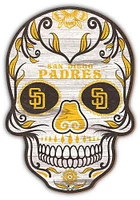 San Diego Padres 12 Inch Sugar Skull Sign