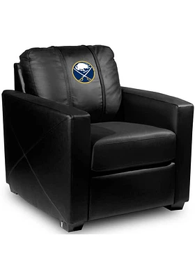 Buffalo Sabres Faux Leather Club Desk Chair - Black