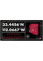 Arizona Diamondbacks Horizontal Coordinate Sign