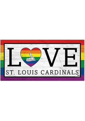 St Louis Cardinals LGBTQ Love Sign