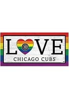 Chicago Cubs LGBTQ Love Sign