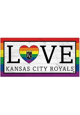 Kansas City Royals LGBTQ Love Sign - Blue
