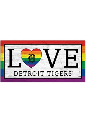 Detroit Tigers LGBTQ Love Sign