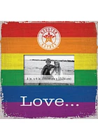 Houston Astros Love Pride Picture Frame