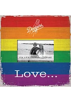Los Angeles Dodgers Love Pride Picture Frame