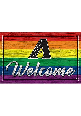 Arizona Diamondbacks Welcome Pride Sign