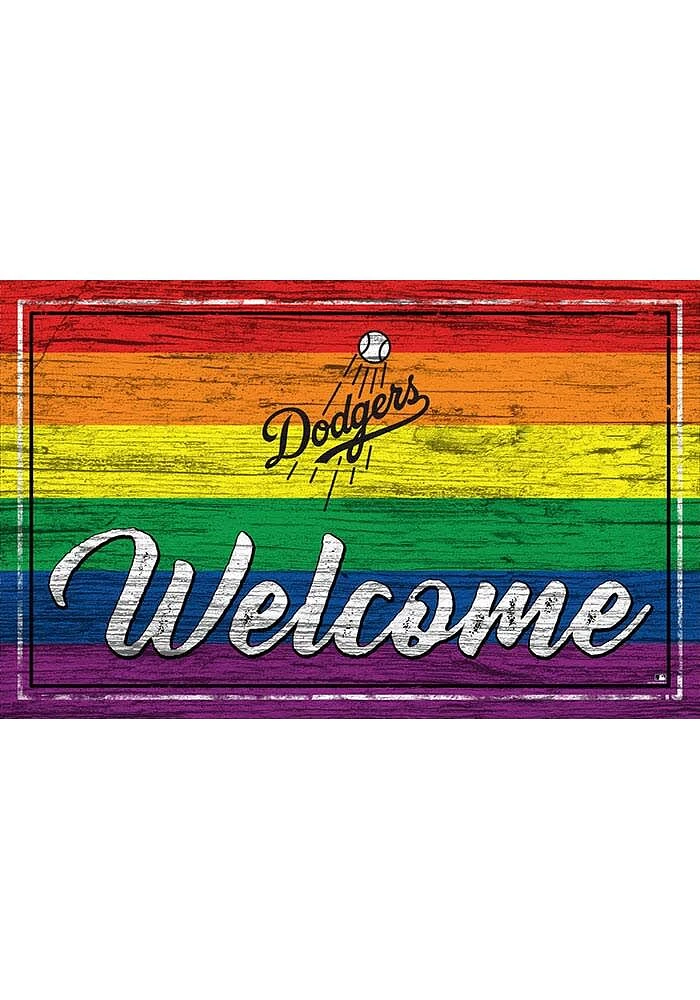 Los Angeles Dodgers Welcome Pride Sign