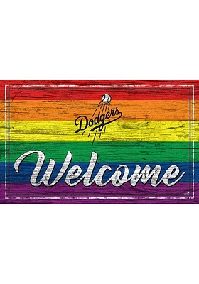 Los Angeles Dodgers Welcome Pride Sign