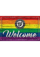Washington Nationals Welcome Pride Sign