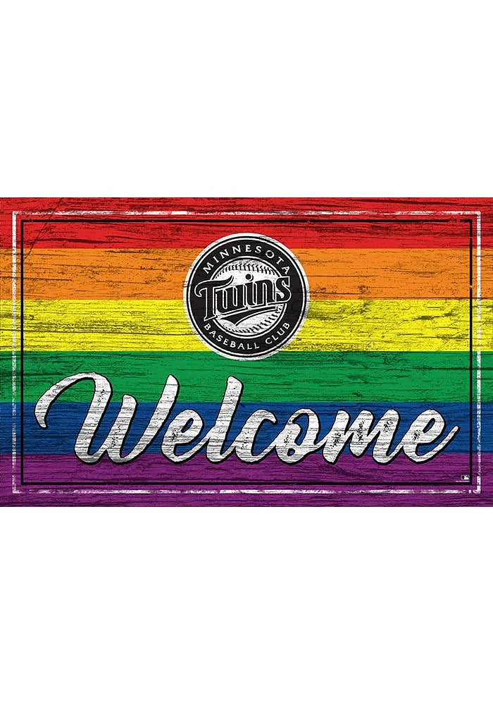 Minnesota Twins Welcome Pride Sign