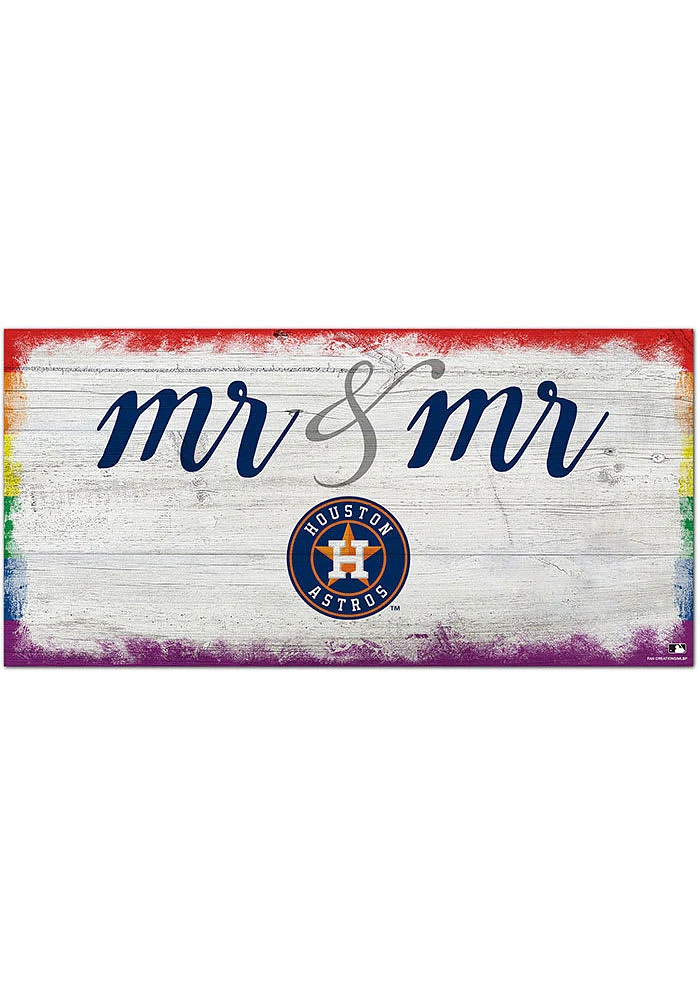 Houston Astros Mr and Mr Sign