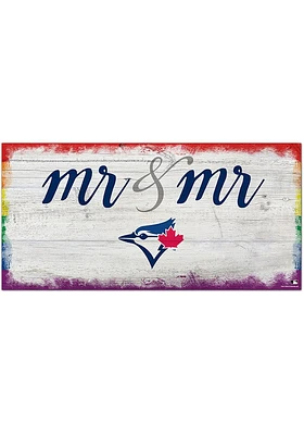 Toronto Blue Jays Mr and Mr Sign
