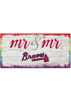 Atlanta Braves Mr and Mr Sign