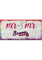 Atlanta Braves Mr and Mr Sign