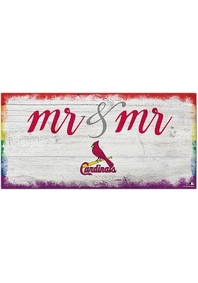 St Louis Cardinals Mr and Mr Sign