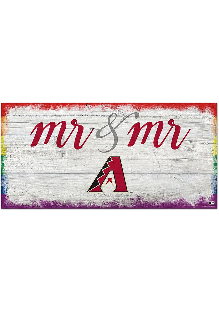 Arizona Diamondbacks Mr and Mr Sign