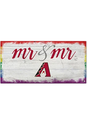 Arizona Diamondbacks Mr and Mr Sign