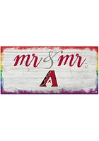 Arizona Diamondbacks Mr and Mr Sign