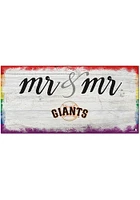San Francisco Giants Mr and Mr Sign