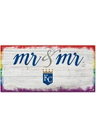 Kansas City Royals Mr and Mr Sign - Blue