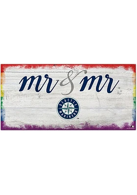 Seattle Mariners Mr and Mr Sign