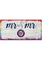 Washington Nationals Mr and Mr Sign