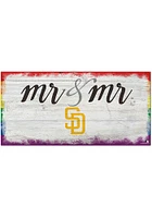 San Diego Padres Mr and Mr Sign