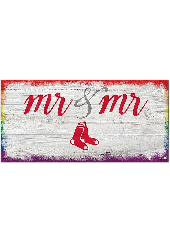 Boston Red Sox Mr and Mr Sign