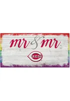 Cincinnati Reds Mr and Mr Sign