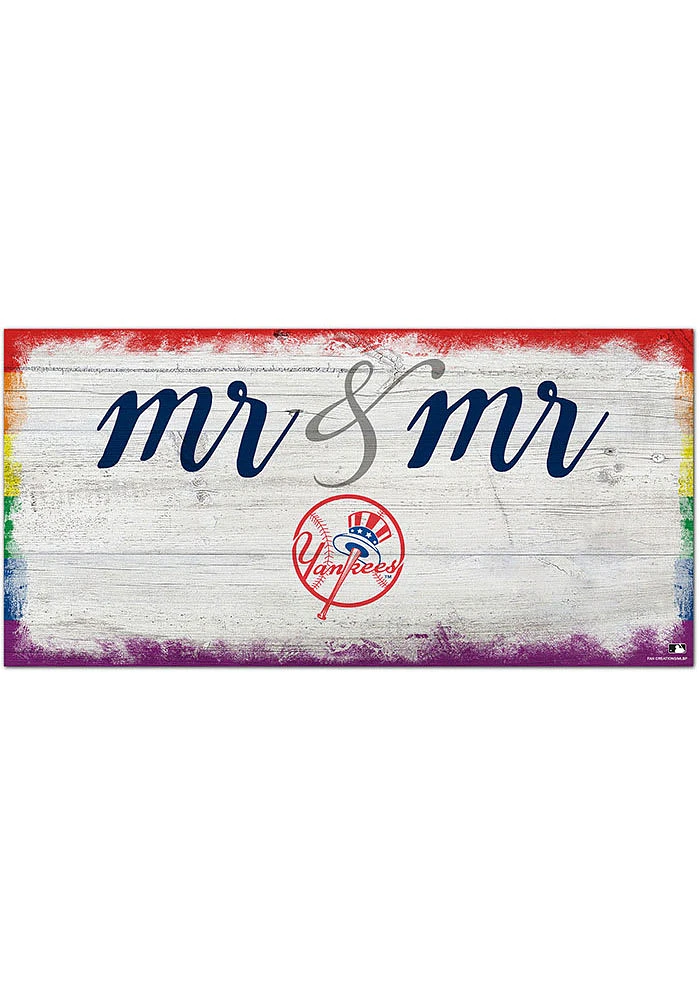 New York Yankees Mr and Mr Sign