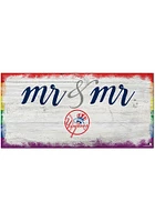 New York Yankees Mr and Mr Sign